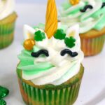 St. Patrick's Day Unicorn Cupcakes Recipe