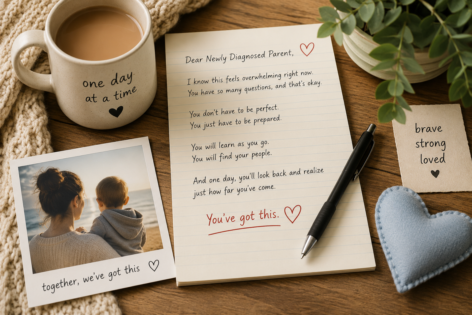 Mom writing a letter to parents after a child's peanut allergy diagnosis